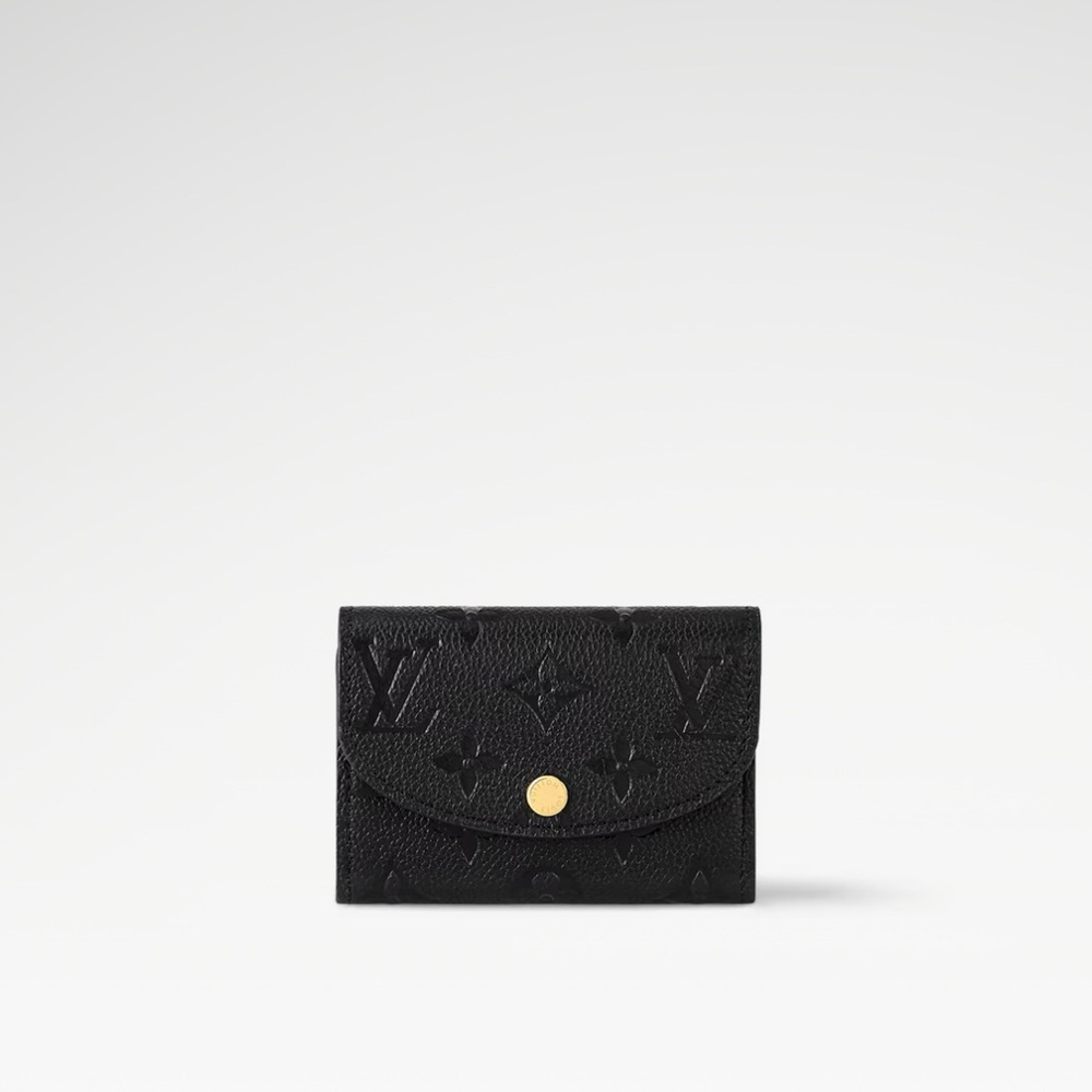 Louis Vuitton Rosalie Coin Purse - Black Monogram Empreinte